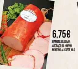 Claudio Fiambre de lomo adobado al horno oferta