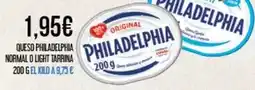 Claudio Philadelphia - queso normal o light tarrina oferta
