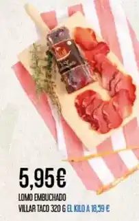 Claudio Villar - lomo embuchado oferta