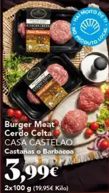Gadis Casa castelao - burger meat cerdo celta oferta