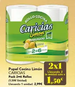 Gadis Caricias - papel cocina limon oferta