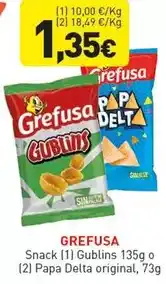 Hiperber Grefusa - snack gublins o papa delta original oferta