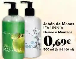 Gadis Ifa unnia - jabón de manos dermo o manzana oferta