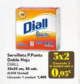 Gadis Diall - servilleta p.punta doble hoja oferta