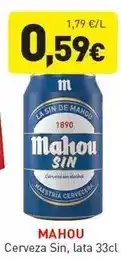 Hiperber Mahou - cerveza sin oferta