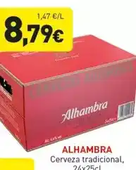 Hiperber ALHAMBRA Cerveza tradicional oferta
