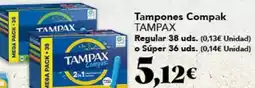 Gadis Tampax - tampones compak oferta