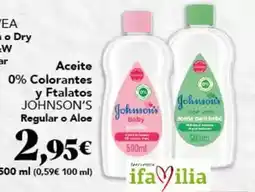 Gadis Johnson's - aceite 0% colorantes y ftalatos oferta