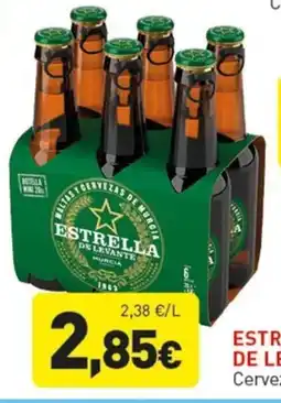 Hiperber ESTRELLA DE LEVANTE Cerveza oferta