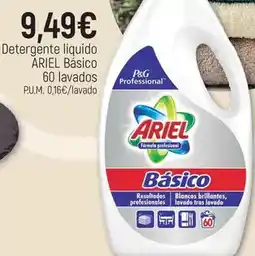 CoMarket Ariel - básico 60 lavados oferta