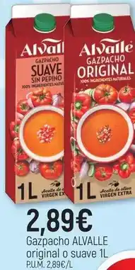 CoMarket Alvalle - gazpacho original o suave oferta