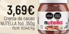CoMarket Nutella - crema de cacao fco oferta