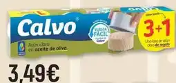 CoMarket Calvo - atun claro en aceite de oliva oferta