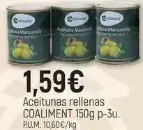 CoMarket Coaliment - aceitunas rellenas oferta