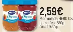 CoMarket Hero - mermelada 0% gama fco oferta
