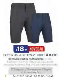 Coferdroza Bermuda elastica multibolsillos oferta