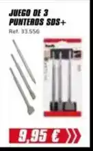 Coferdroza Juego de 3 punteros sds+ oferta