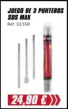 Coferdroza Juego de 3 punteros sds max oferta
