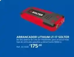 Coferdroza Solter - arrancador lithium lt-17 oferta
