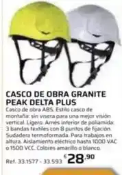 Coferdroza Delta plus - casco de obra granite peak oferta