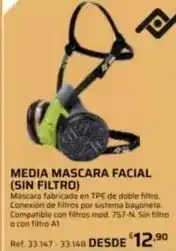 Coferdroza Media mascara facial (sin filtro) oferta