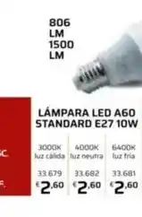 Coferdroza Lámpara led a60 standard e27 10w oferta