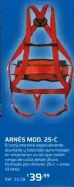 Coferdroza Basico - arnes mod. 25 c oferta