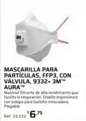 Coferdroza 3m - mascarilla para particulas, ffp3, con vàlvula, 9332+ oferta