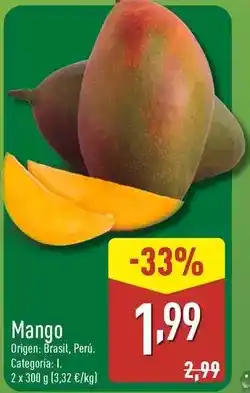 ALDI Mango oferta
