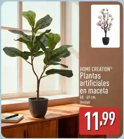 ALDI Home creation - plantas artificiales en maceta oferta