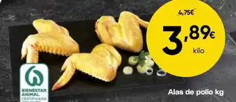 Alas de pollo kg