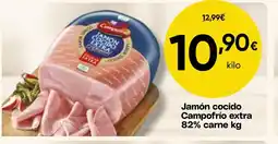 FROIZ Jamón cocido Campofrío extra 82% carne kg oferta