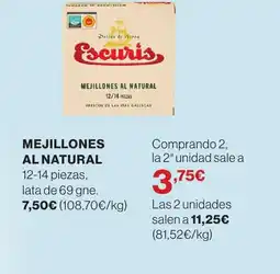 Supercor Mejillones al natural oferta