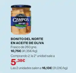 Supercor Bonito del norte en aceite de oliva oferta