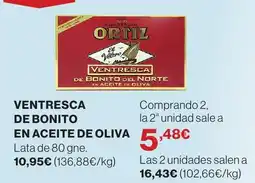 Supercor Ventresca de bonito en aceite de oliva oferta