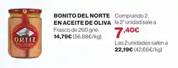 Supercor BONITO DEL NORTE en aceite de oliva oferta