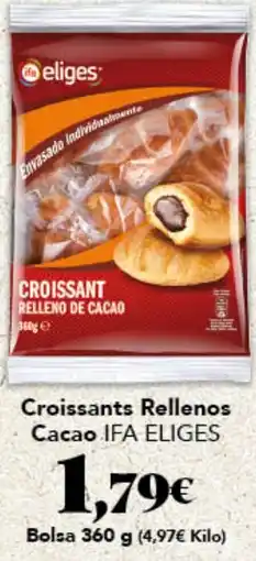 Gadis IFA ELIGES Croissants Rellenos Cacao oferta