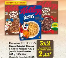 Gadis KELLOGG'S Cereales Choco Krispies Chocos o Choco Krispies oferta