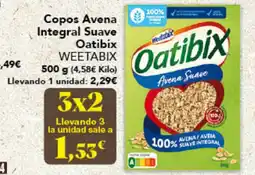 Gadis WEETABIX Copos Avena Integral Suave Oatibix oferta