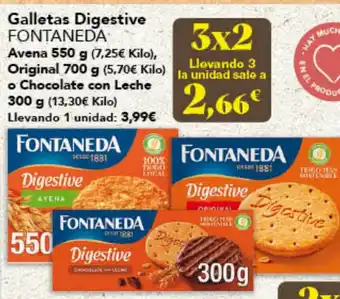 Gadis FONTANEDA Galletas Digestive oferta