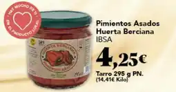 Gadis IBSA Pimientos Asados Huerta Berciana oferta