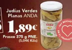 Gadis ANDA Judías Verdes Planas oferta