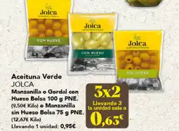 Gadis JOLCA Aceituna Verde Manzanilla o Gordal con Hueso oferta