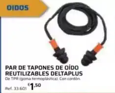 Coferdroza Delta plus - par de tapones de oido reutilizables oferta