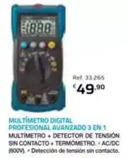 Coferdroza Multimetro digital profesional avanzado 3 en 1 oferta