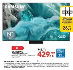 Worten Samsung - tv tq55q7f5auxxc oferta