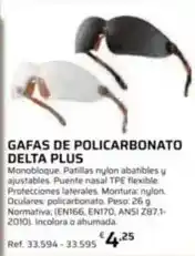 Coferdroza Delta plus - gafas de policarbonato oferta