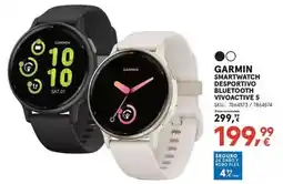 Worten Garmin - smartwatch desportivo bluetooth vivoative 5 oferta