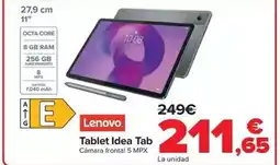 Carrefour Lenovo - tablet idea tab oferta