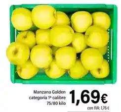 Cash Ifa Manzana golden categoria 1a calibre oferta